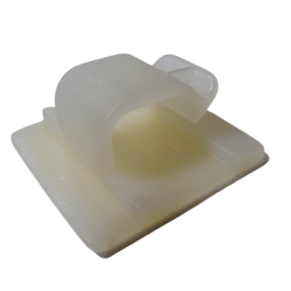 Pontet autocollant pour câble  LOT de 10