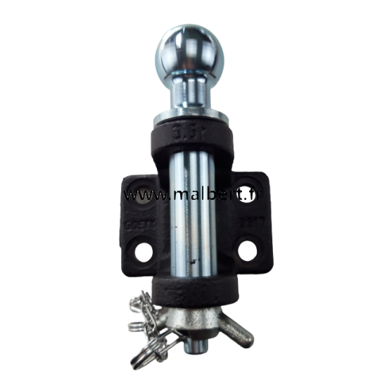 Chape 3T500 4 trous 16mm 90x40