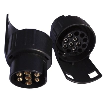 Adaptateur 7 broches voiture vers 13 broches remorque