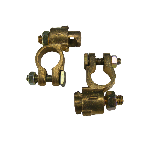 Cosse + et - double serrage