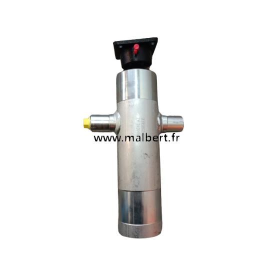 Vérin simple effet 3 étages avec rotule à boulonner