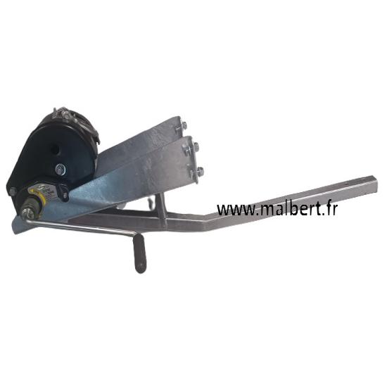 Support de treuil + support et jambe de force