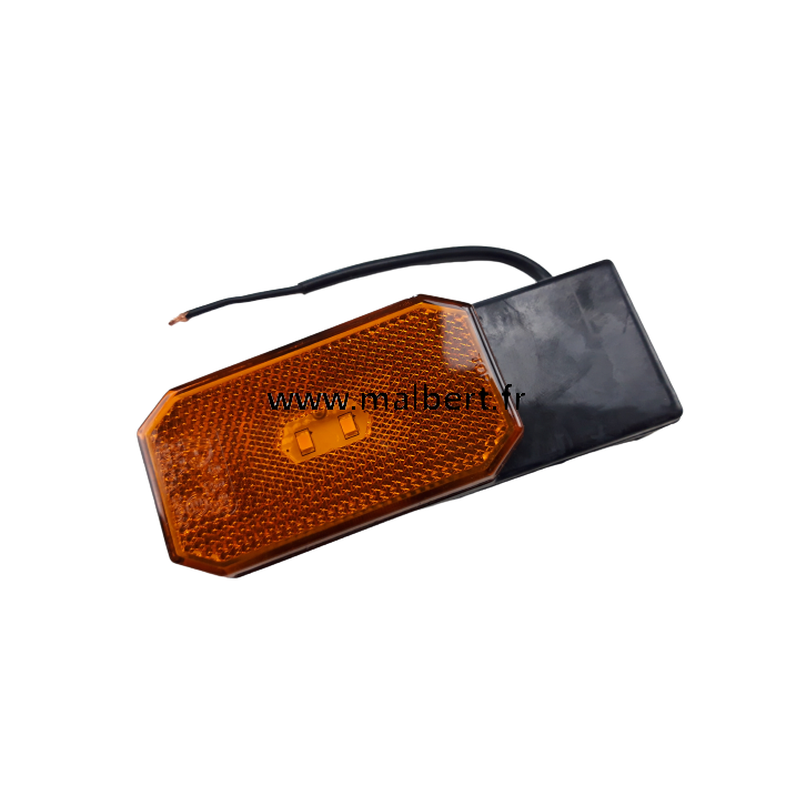 Feu de position orange DAFA LED 12v/24v IP67 Droite ou gauche