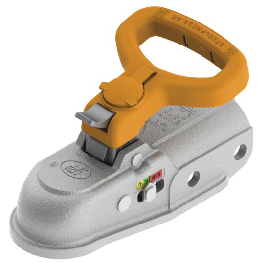 Tête d'attelage Rond 60mm 3500kg avec antivol