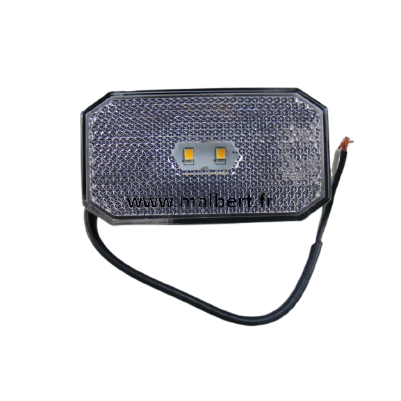 Feu de position Blanc DAFA LED 12v/24v IP67 Droite ou gauche