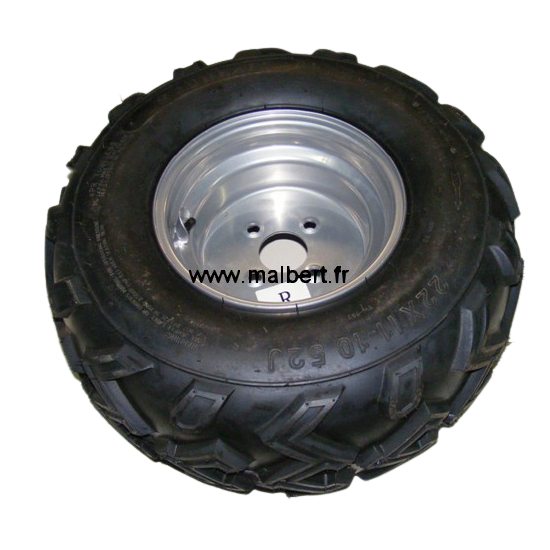 Roue complète 22/11x10 4x100mm