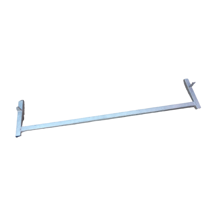 Barre de blocage avant pour remorque intérieur fixation 1157mm ext 1218mm