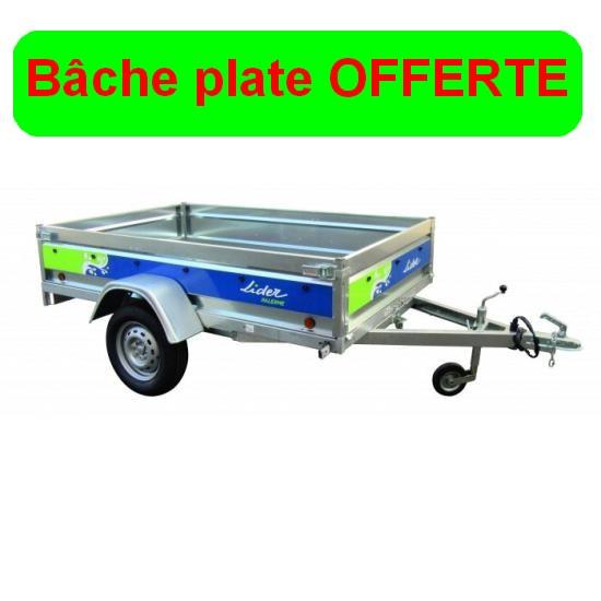 Remorque Lider Palerme 44331 / 2m33x1m32