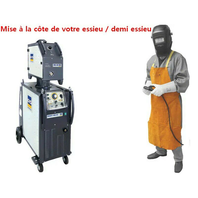 Forfait de mise à la côte essieu demi essieu non freiné