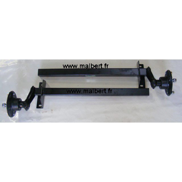 Demi essieu 500kg 4x130mm