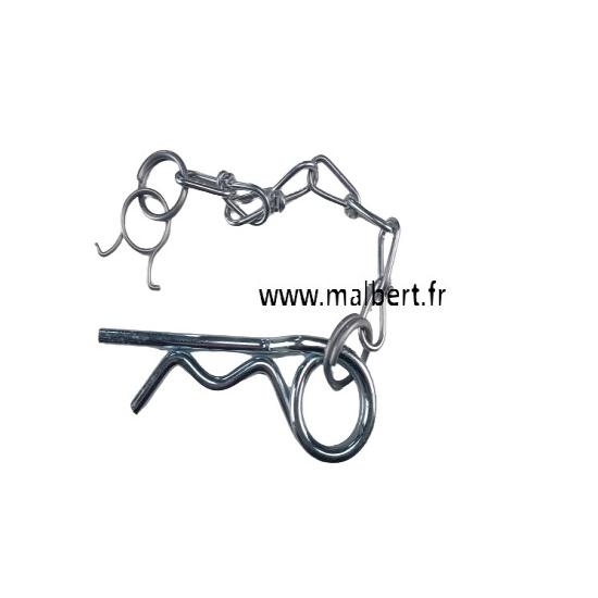 Goupille avec chainette ALKO 75VU / 101VB / 161VB