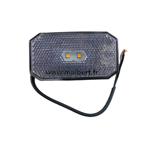 Feu de position avec catadioptre DAFA Led 12/24V IP67 Droite ou gauche