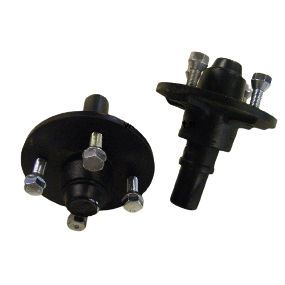 Demi essieu 375kg vendu la paire 4x100mm