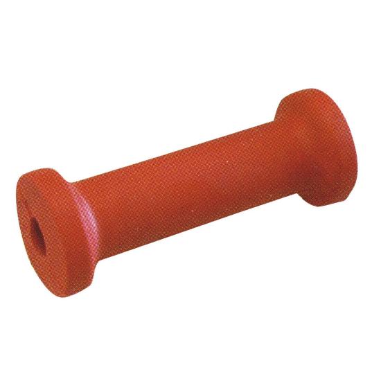 Rouleau L200x75-50mm alésage 22mm Rouge
