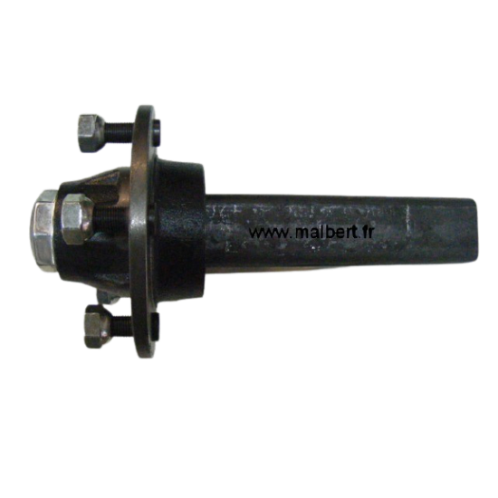 Demi essieu agraire 1200kg carré 50mm 5 trous