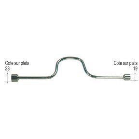 Manivelle pour béquille 19/23mm