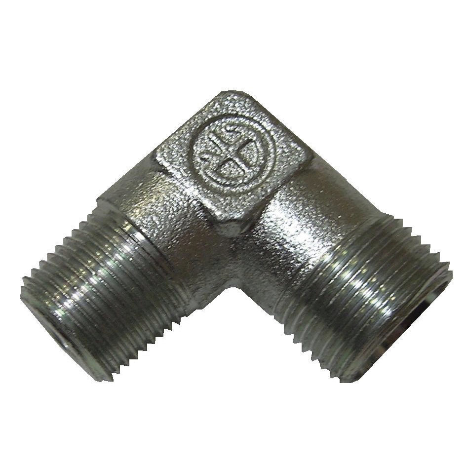 Coude 17mm 3/8 conique ext 21mm 1/2 conique ext