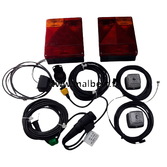 Faisceau RADEX 6m50 + 2 feux arrière + feux avant et éclaireur