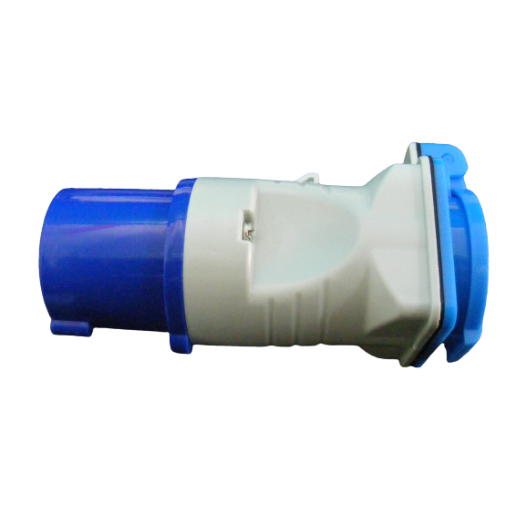 Adaptateur pour fiche femelle shuko à fiche P17 mâle