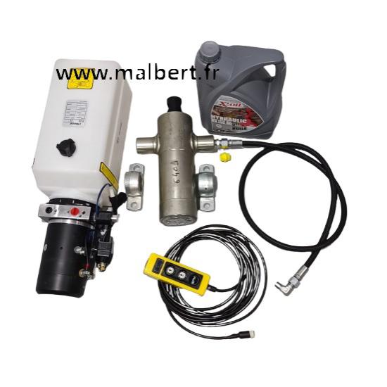 Kit hydraulique Benne PTAC 3500kg