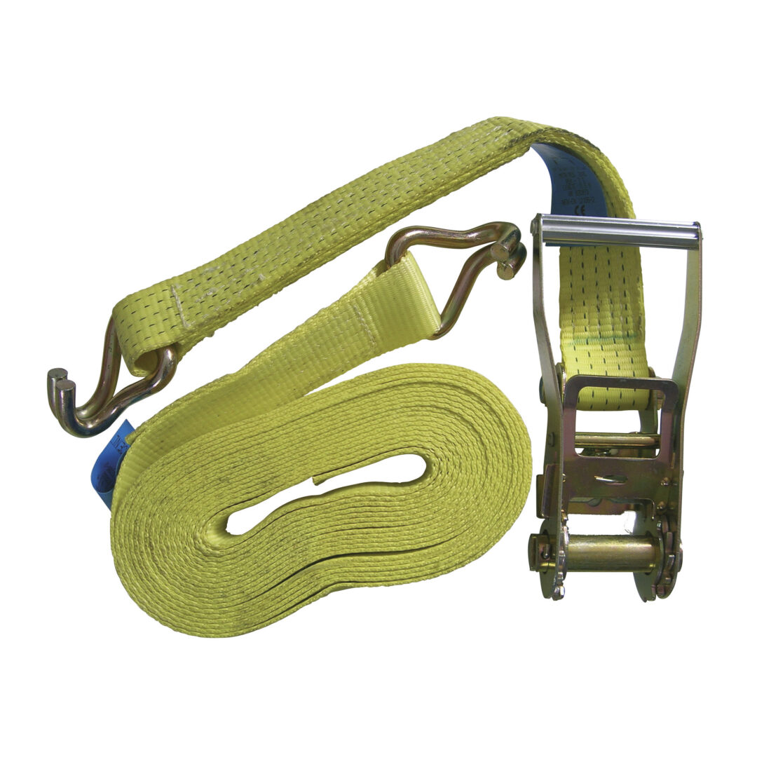 Sangle avec cliquet et 2 crochets Charge 4000kg