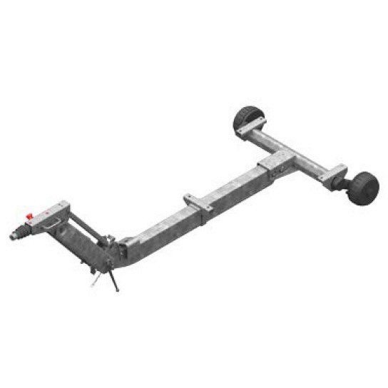 Châssis T 1000kg ALKO freiné EAB 1200 / Timon 2986