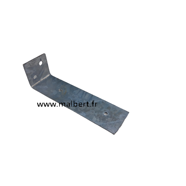 Support Garde boue Longueur 180 x retour 50 x Hauteur 50mm, épaisseur 3mm