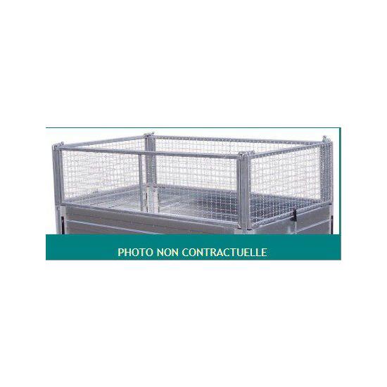 Réhausse grillagée Mecanorem RPMS 601