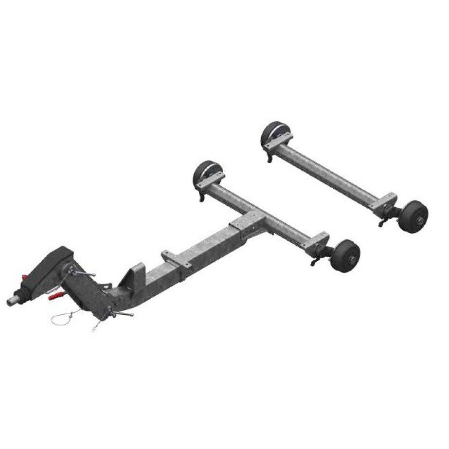 Châssis T 3500kg ALKO freiné EAB 1200 / Timon 2936