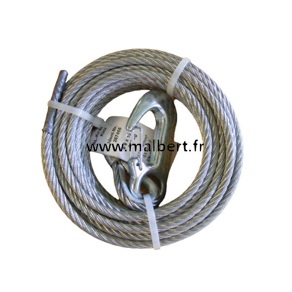 Câble 10m diamètre 5mm
