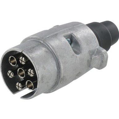 Fiche mâle métallique 7 plots
