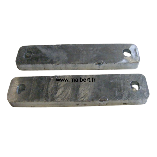 Cale épaisseur pour boitier freiné Entraxe 166mm