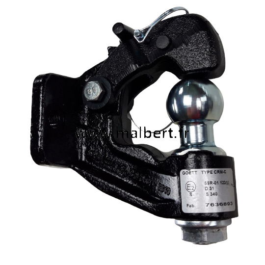 Crochet 2 trous 17mm