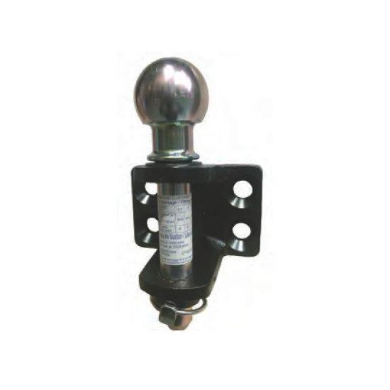 Chape mixte 4 trous 17mm 90x40mm