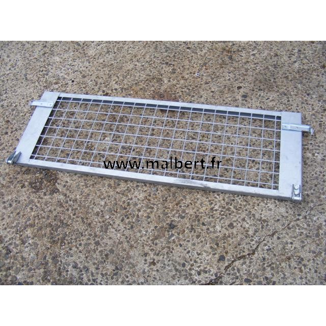Réhausses porte arrière grillagée Sorel mirabelle 200