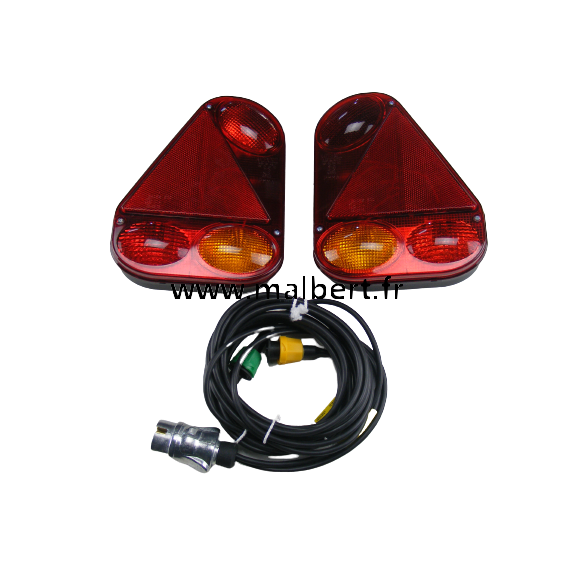 Kit faisceau radex 3m85 + 2 feux radex 2900