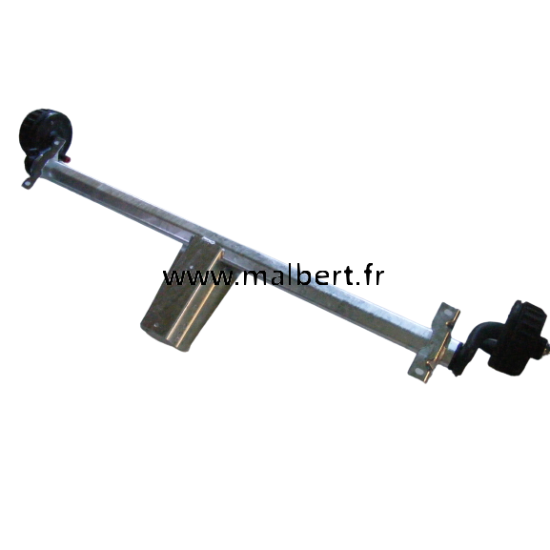 Essieu freiné ALKO pour remorque ECIM PEGD35 AVANT