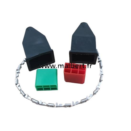 FICHE RECTANGULAIRE  KIT POUR RADEX 5001S OU 5001D