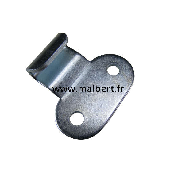 Crochet de grenouillère acier zingué