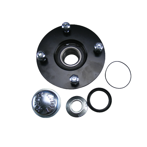 Moyeu KNOTT 4 trous 115mm avec joint spy étanche 34x64x37