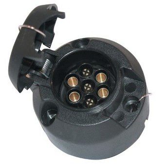 Socle femelle plastique 7 plots