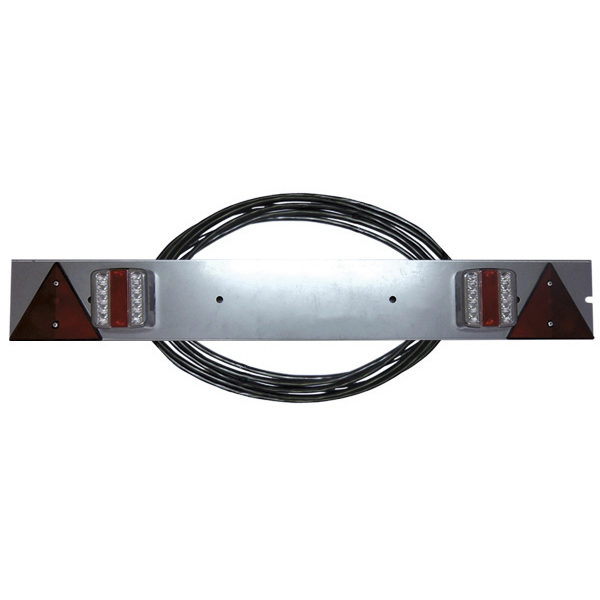 Rampe éclairage galvanisée 1m LED