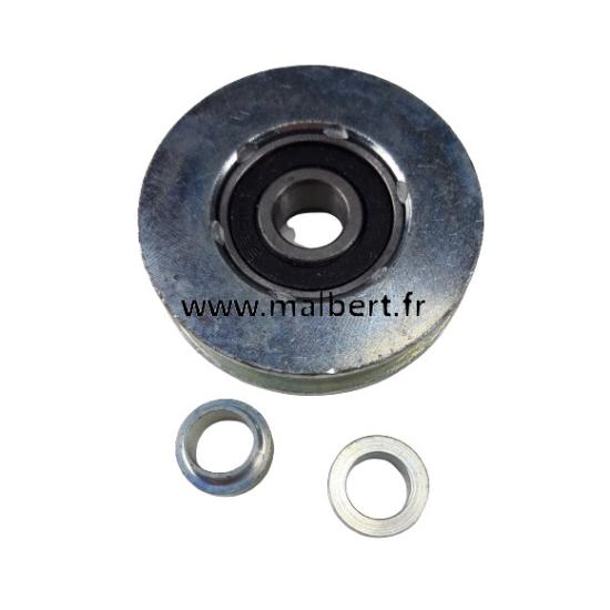 Poulie de renvoi pour remorque porte voiture Lider