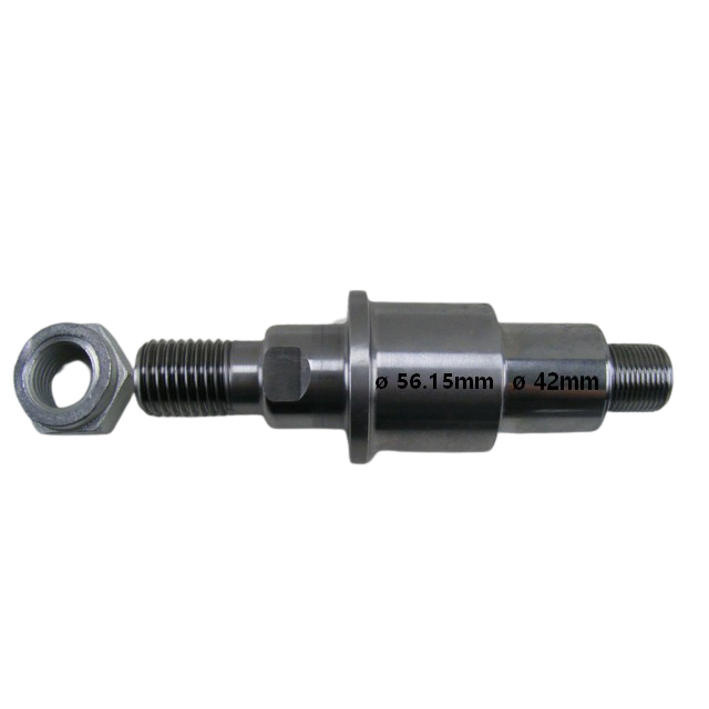 Fusée essieu freiné