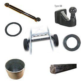 Essieu Campingcar ALKO et pièces