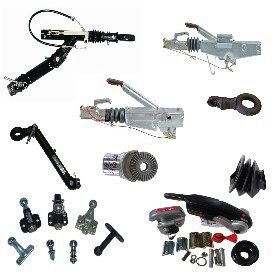 Boitiers freinés / Attelage / Pièces