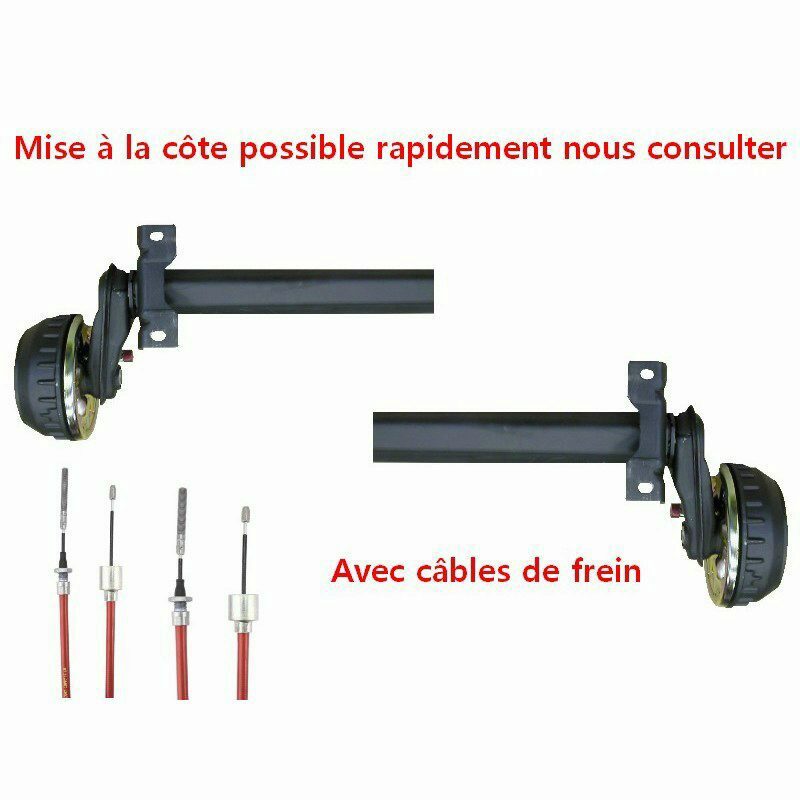 Demi Essieux freinés