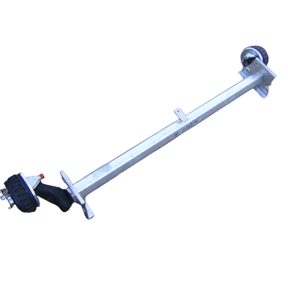 Essieu fixation par le côté