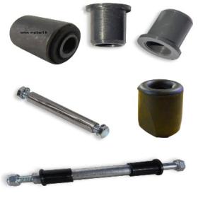 Caoutchouc / Butée / Bague / Axe