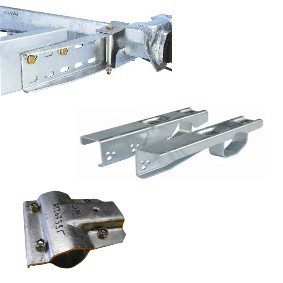 Liaison essieu timon